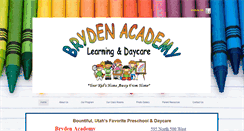 Desktop Screenshot of brydenacademyutah.com