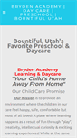 Mobile Screenshot of brydenacademyutah.com